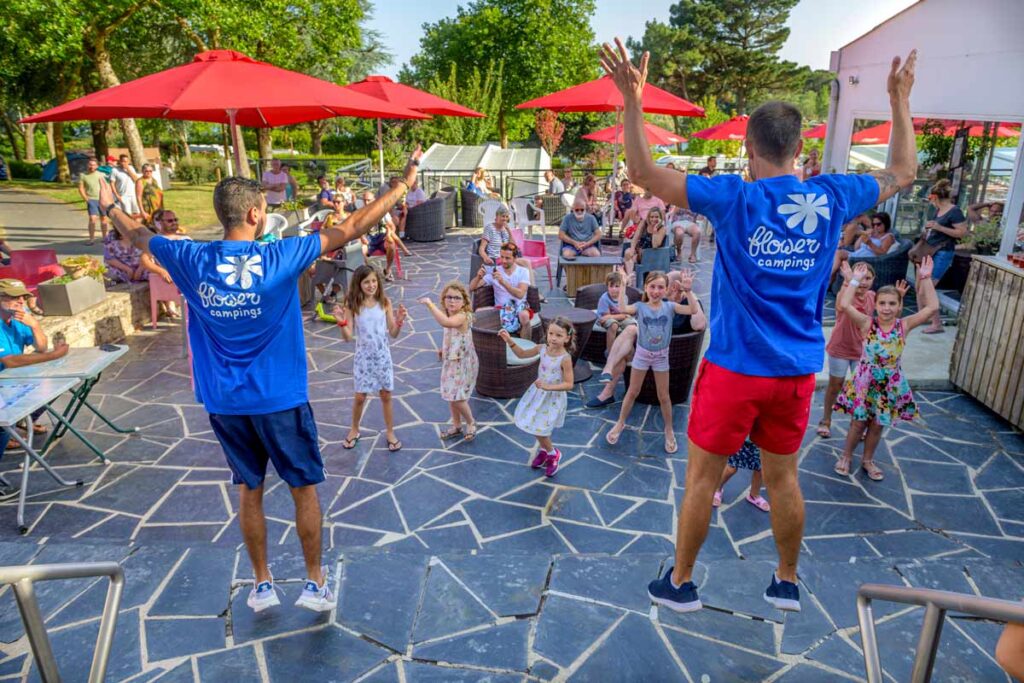 camping animaties familie morbihan